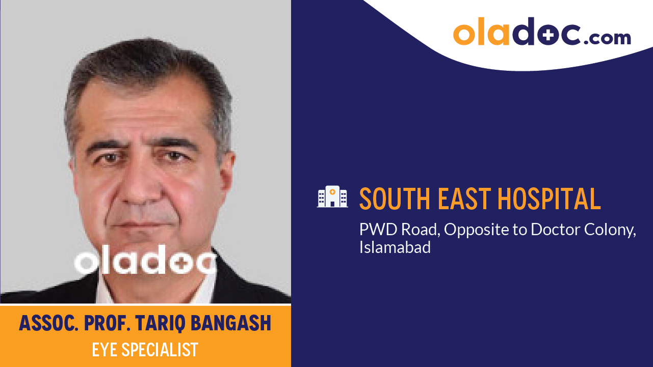 Practice locations of Dr.Tariq Bangash